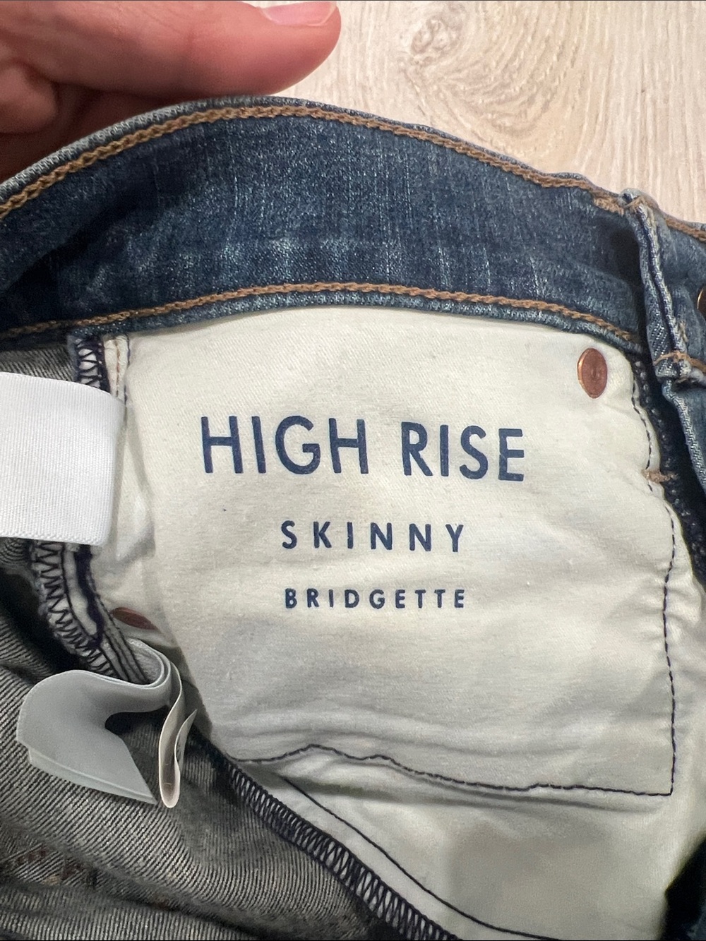 Lucky Brand High Rise Skinny Bridgette Jeans - Picture 3 of 4